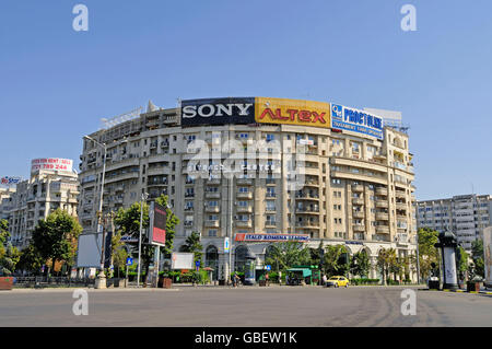 Shopping Centre, Piata Unirii, Bucarest, Romania Foto Stock