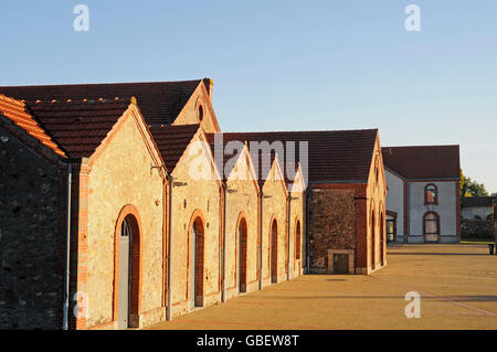 Museo tessile, Cholet, Maine-et-Loire, Pays de la Loire, Francia / Musee du Textile Foto Stock