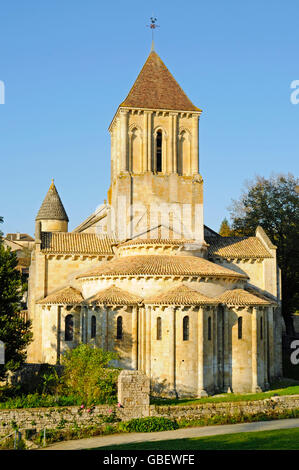 Chiesa Saint-Hilaire, Melle, Poitiers, Departement Deux-Sevres, Poitou-Charentes, Francia / Francese titolo di St James Foto Stock