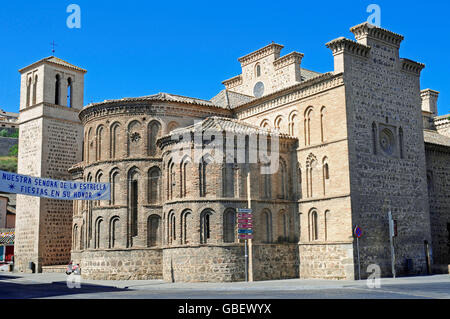 Chiesa di Santiago del Arrabal, Toledo, Castilla la Mancha, Spagna / Iglesia Santiago del Arrabal, Castilla-La Mancha Foto Stock