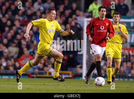 Calcio - Barclaycard FA Premiership - Manchester United v Charlton Athletic Foto Stock