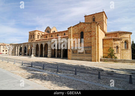 San Vicente basilica, Avila, Castilla y León, Spagna Foto Stock