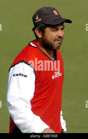 Cricket - Frizzell County Championship - Divisione uno - Surrey contro Sussex. Mushtaq Ahmed, Sussex CCC Foto Stock