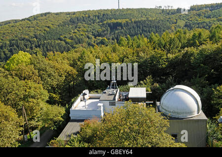 Osservatorio, Eugen Richter tower, Wehringhausen, Hagen, Renania settentrionale-Vestfalia, Germania Foto Stock