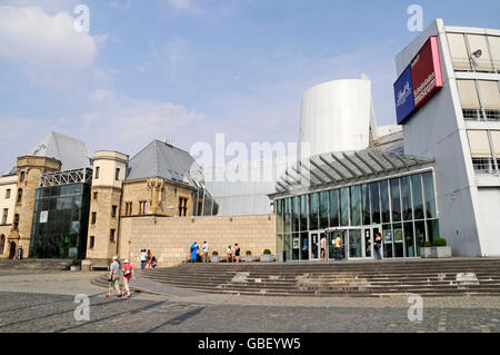 Il museo del cioccolato, Rheinauhafen, Colonia, Koeln, Renania, Renania settentrionale-Vestfalia, Germania / Köln Foto Stock