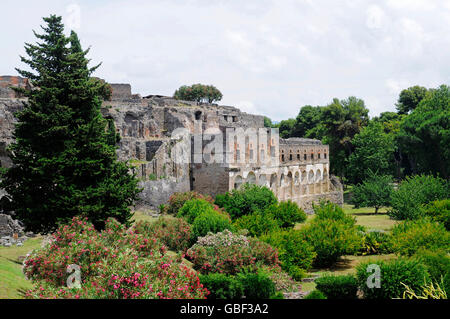 Sito archeologico di Pompei, Pompei, Napoli, campania, Italy Foto Stock