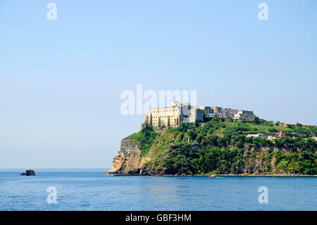 Terra Murata, quarto, Isola di Procida, il Golfo di Napoli, campania, Italy Foto Stock