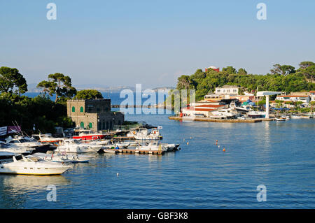Ischia Porto, porto, isola di Ischia, Golfo di Napoli, campania, Italy Foto Stock