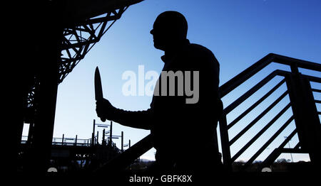 Coltello schema della criminalità ha annunciato Foto Stock