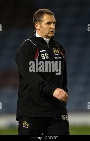 Calcio - Coca-Cola Football League Championship - Burnley / Crystal Palace - Turf Moor. Sandy Stewart, assistente manager di Burnley Foto Stock