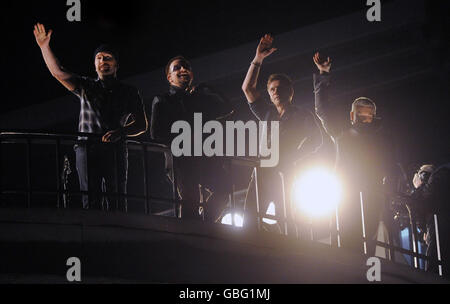 U2 Secret Gig - Londra Foto Stock