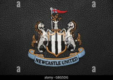 Calcio - Barclays Premier League - Newcastle United / Manchester United - St James' Park. Distintivo del Newcastle United Club