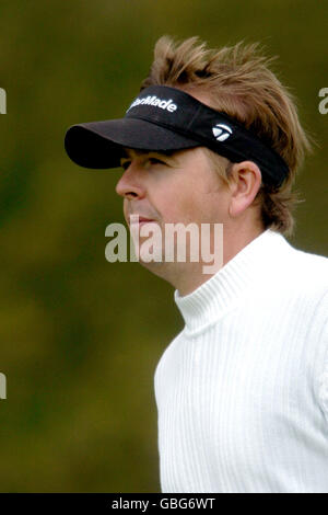 Golf - Damovo British Masters - Marriott Forest of Arden - primo turno. Iain Pyman, Inghilterra Foto Stock