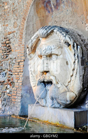 Giacomo della Portas, fontana, Savello Park, Roma, lazio, Italy Foto Stock