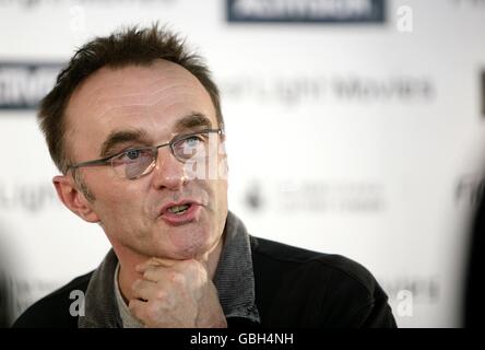 Danny Boyle al primo Light Movie Awards 2009 all'Odeon Leicester Square, Londra. Foto Stock