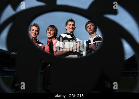 Rugby Union - Midi nazionale Cup Finals preview - Murrayfield Foto Stock