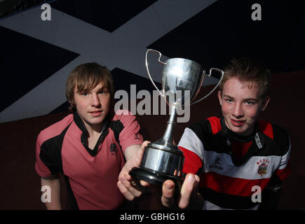 Rugby Union - Midi nazionale Cup Finals preview - Murrayfield Foto Stock