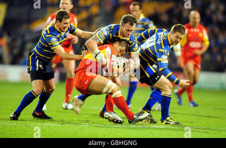 Rugby League - engage Super League - Leeds rinoceronti v Catalans Dragons - Headingley Carnegie Foto Stock