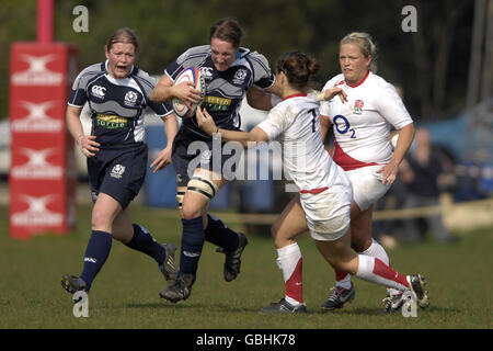 Rugby Union - Womens Sei Nazioni Championship - Inghilterra e Scozia - Old Deer Park Foto Stock