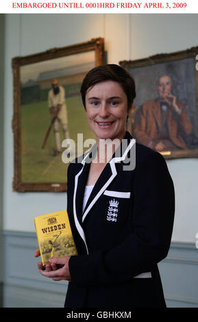 Cricket - Claire Taylor denominato Wisden Cricketer dell'anno - il Lord's Cricket Ground Foto Stock