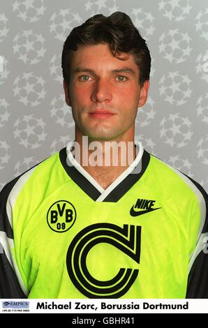 UEFA Champions League 1995/96 .... Michael Zorc, Borussia Dortmund Foto Stock