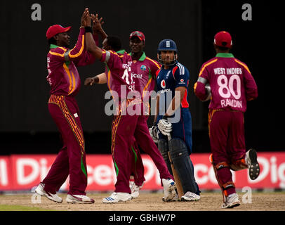 Cricket - Prima giornata internazionale - West Indies v Inghilterra - Provvidenza Stadium Foto Stock