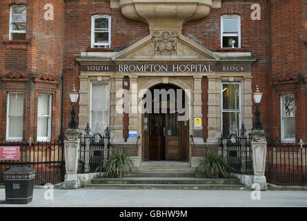 Vista generale del Royal Brompton Hospital, Chelsea, Londra. Foto Stock