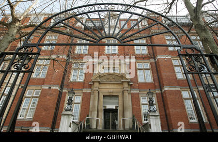 Vista generale del Royal Marsden Hospital, Chelsea, Londra. Foto Stock