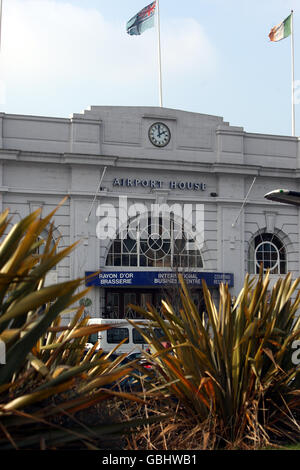 Immagine generica della Airport House a Croydon, Surrey, che era il Croydon Aerodromo e il primo aeroporto internazionale di Londra quando ha aperto nel 1928. Foto Stock