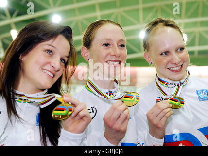 Escursioni in bicicletta - 2009 Mondo UCI ciclismo su pista campionati - Giorno 2 - BGZ Arena Velodrome Foto Stock