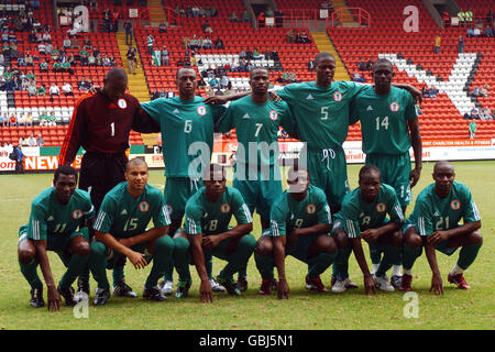 Calcio - International friendly - Irlanda / Nigeria. Nigeria, gruppo di squadra Foto Stock