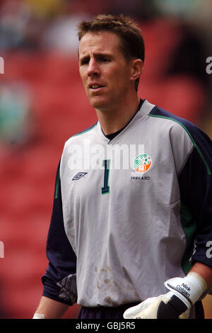 Calcio - International friendly - Irlanda / Nigeria. Nicky Colgan, portiere dell'Irlanda Foto Stock