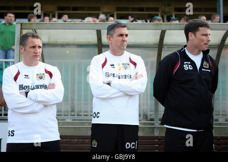 Calcio - Coca Cola Football League Championship - Plymouth Argyle v Burnley - Home Park Foto Stock