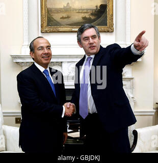 Il presidente del Messico Visita di Stato Foto Stock