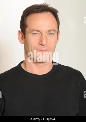 L'attore Jason Isaacs si pone a Londra per promuovere il nuovo film 'Good', protagonista dell'attore Vigo Mortensen e raffigura l'ascesa del socialismo in Germania. Foto Stock