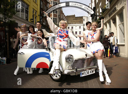 1960 musical gridare! Photocall Foto Stock