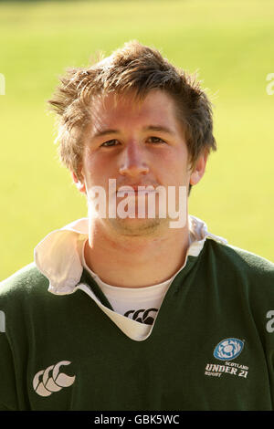 Rugby - Scozia Under 20 Squad - Lasswade RFC. Henry Pyrgos, Scozia Foto Stock