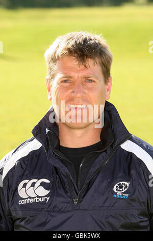 Rugby - Scotland Under 20 Squad - Lasswade RFC. Craig Chalmers, Scozia Foto Stock