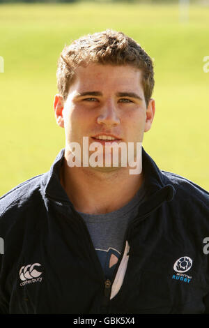 Rugby - Scozia Under 20 Squad - Lasswade RFC. Fraser Brown, Scozia Foto Stock