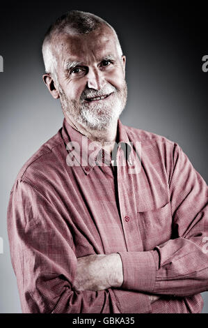 Uomo anziano, 65+ Foto Stock