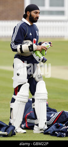 Cricket - Inghilterra sessione di pratica - il Lord's Cricket Ground Foto Stock