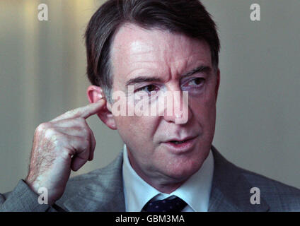 Mandelson in Scozia Foto Stock