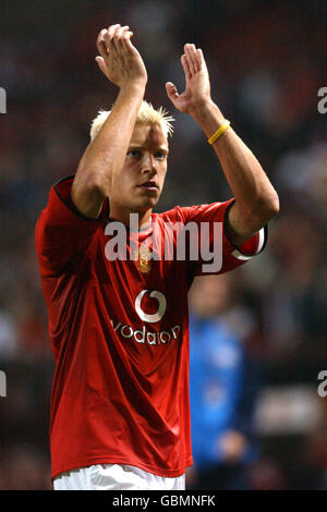 Calcio - Vodafone Cup - Manchester United v PSV Eindhoven Foto Stock