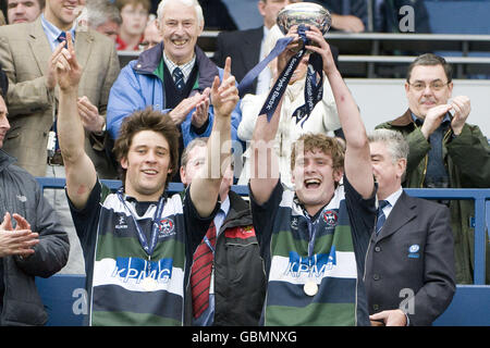 Rugby Union - Scottish Idro Elettrica finali di Coppa giorno - finale di Coppa - Aberdeenshire v Edinburgh University - Murrayfield Foto Stock