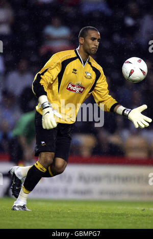 Calcio - amichevole - Derby County / Aston Villa. Lee Grant, portiere della contea di Derby Foto Stock