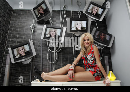 Pixie Lott - Portrait Session - Londra Foto Stock