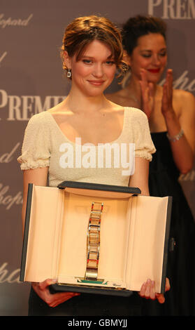 Sessantaduesima Cannes Film Festival - Trophee Chopard cerimonia Foto Stock