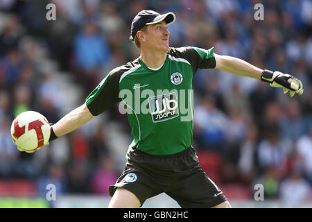 Calcio - Barclays Premier League - Wigan Athletic v Bolton Wanderers - JJB Stadium. Chris Kirkland, portiere atletico di Wigan Foto Stock