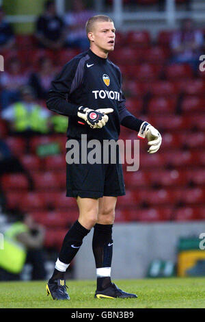 Calcio - amichevole - Stoke City v Valencia. Ludovic Butelle, portiere di Valencia Foto Stock