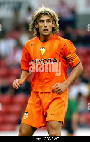 Calcio - amichevole - Stoke City v Valencia. Miguel Angulo, Valencia Foto Stock